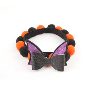 Pupvex Halloween Pumpkin Pet Collar  Cat  Dog