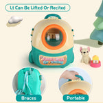 Pet Care Play Set Doctor Kit – 16 PCS Vet Toy with Puppy Carrier & Backpack