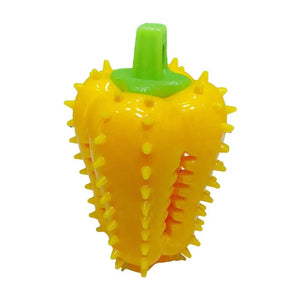 Pupvex Dog Teething Chili Toy  Chew  Play
