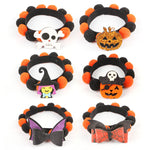 Pupvex Halloween Pumpkin Pet Collar  Cat  Dog