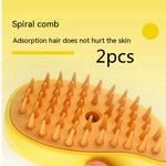 3 In 1 Cat Steam Brush Steamy Dog Brush Electric Spray Cat Hair Brushes For Massage Pet Grooming Comb Hair Removal Combs
